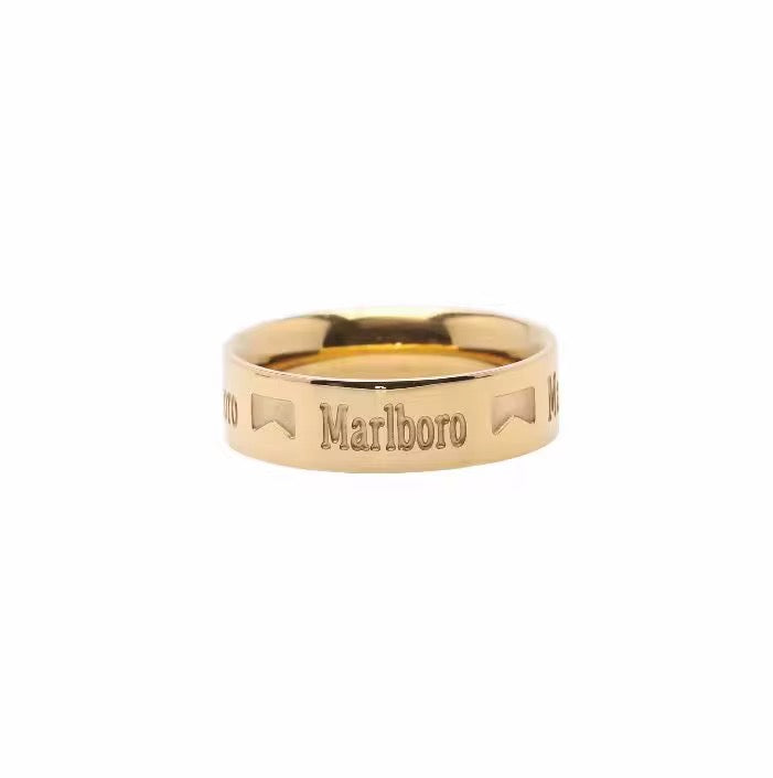GOLD MARLBORO RING
