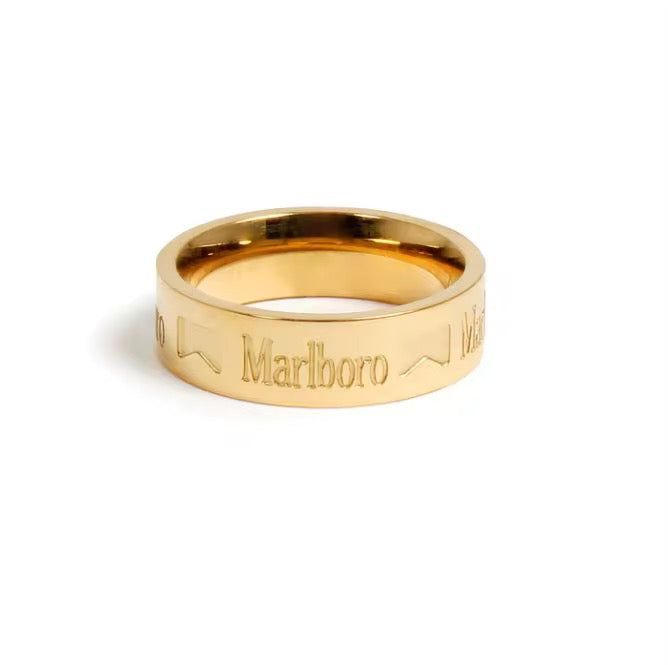 GOLD MARLBORO RING